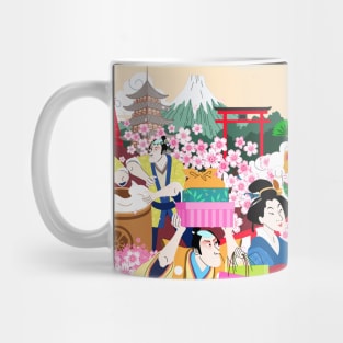 Asian Art Fantasy Mug